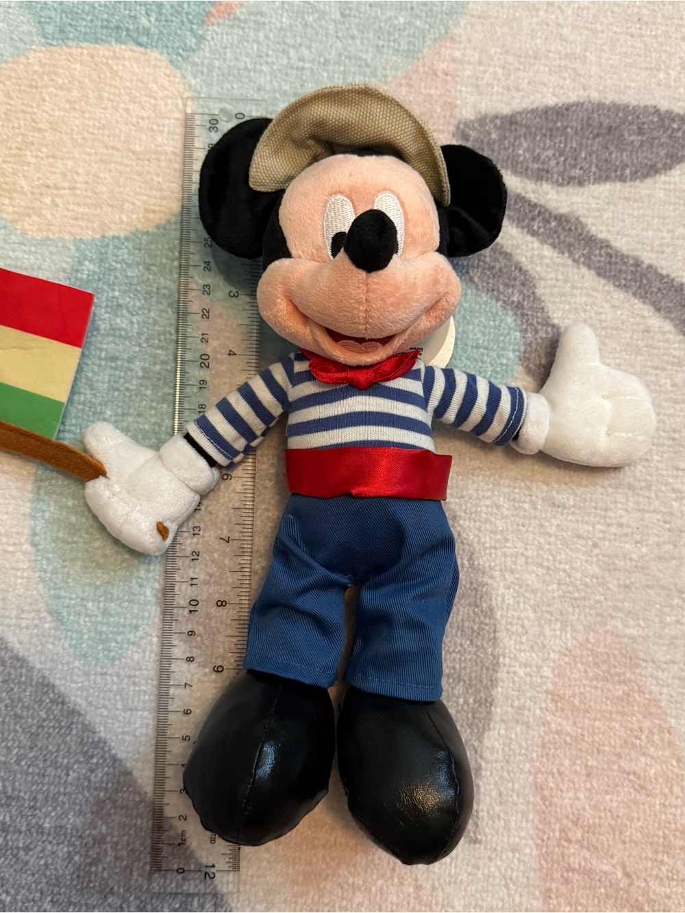 Vintage Disney Parks Epcot Italy Pavilion Mickey Mouse Plush - Picture 3 of 5